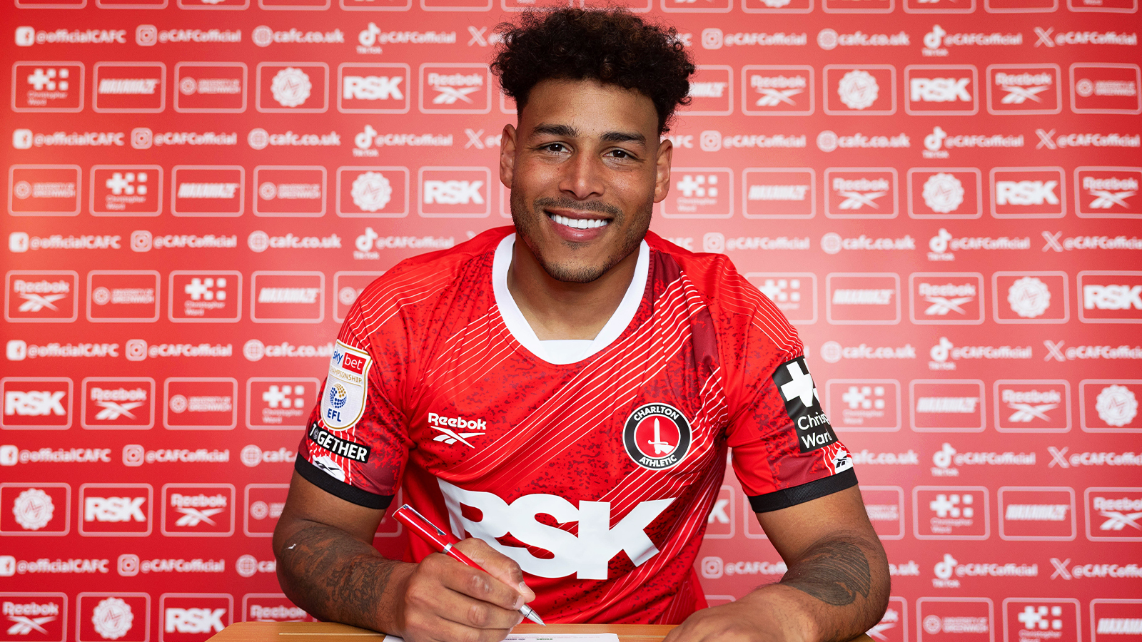 Docherty: 'It's a huge honour' | Charlton Athletic Football Club